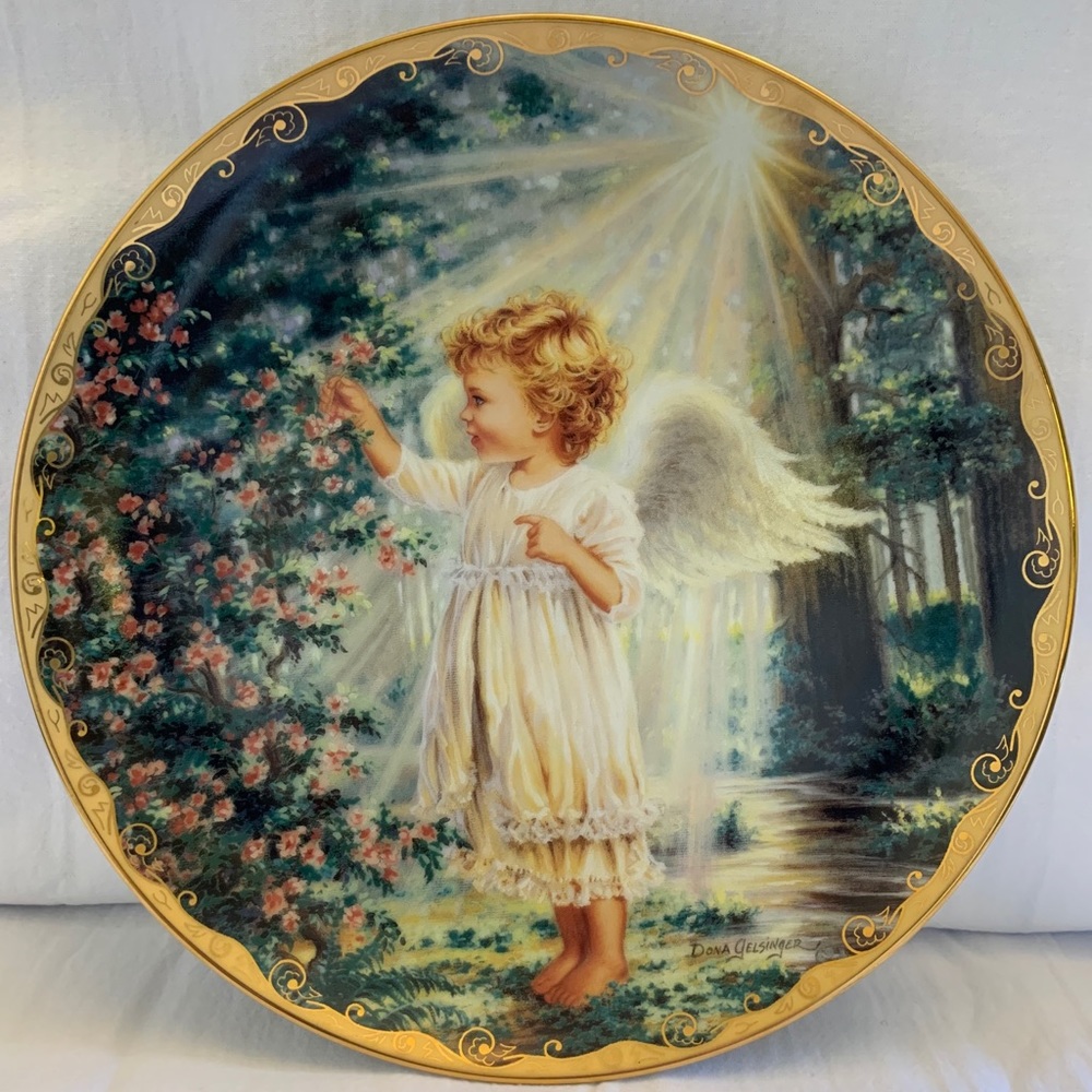 The Bradford Exchange Plate | "An Angel's Touch"